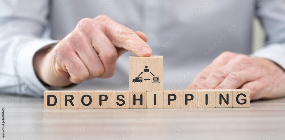 Concept of dropshipping