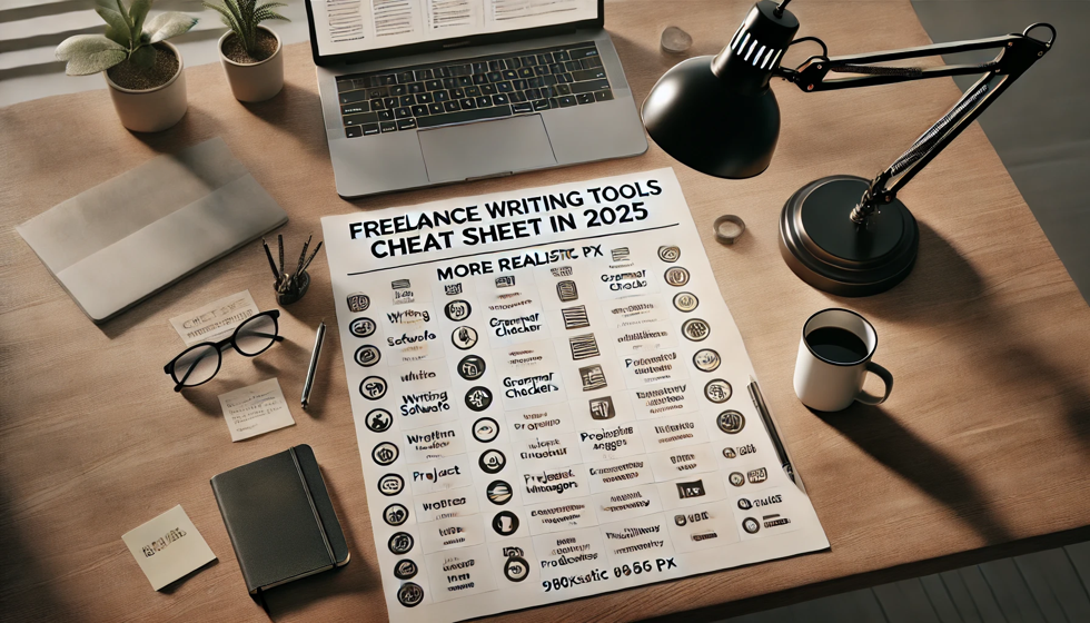 The Ultimate Freelance Writing Tools Cheat Sheet for 2025