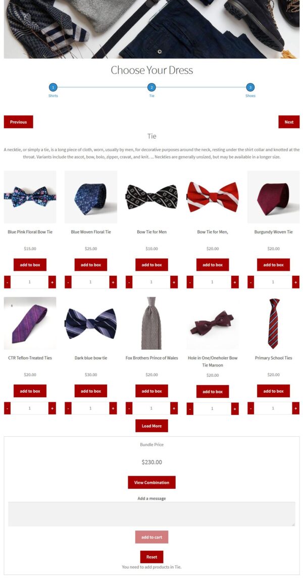 Multi-Step Product Configurator 2
